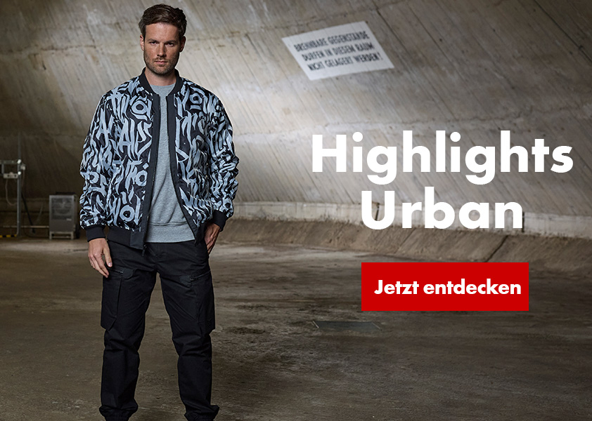 Jetzt die Highlights der coolen Urban Workwear Kollektion entdecken